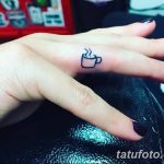 Фото рисунка мини-тату 15.10.2018 №182 - Photo mini tattoo - tatufoto.com