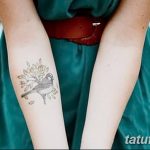 Фото рисунка мини-тату 15.10.2018 №234 - Photo mini tattoo - tatufoto.com