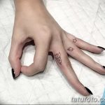 Фото рисунка мини-тату 15.10.2018 №250 - Photo mini tattoo - tatufoto.com