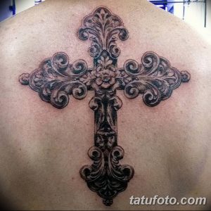 Фото рисунка тату Православный крест 12.10.2018 №026 - tattoo Orthodox - tatufoto.com