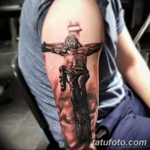 Фото рисунка тату Православный крест 12.10.2018 №033 - tattoo Orthodox - tatufoto.com