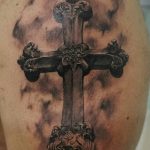 Фото рисунка тату Православный крест 12.10.2018 №188 - tattoo Orthodox - tatufoto.com