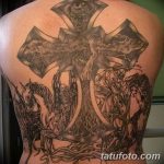 Фото рисунка тату Православный крест 12.10.2018 №193 - tattoo Orthodox - tatufoto.com