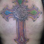 Фото рисунка тату Православный крест 12.10.2018 №195 - tattoo Orthodox - tatufoto.com