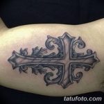 Фото рисунка тату Православный крест 12.10.2018 №197 - tattoo Orthodox - tatufoto.com