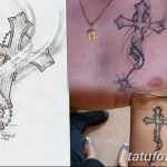 Фото рисунка тату Православный крест 12.10.2018 №205 - tattoo Orthodox - tatufoto.com