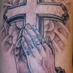 Фото рисунка тату Православный крест 12.10.2018 №208 - tattoo Orthodox - tatufoto.com