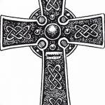Фото рисунка тату Православный крест 12.10.2018 №210 - tattoo Orthodox - tatufoto.com