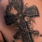 Фото рисунка тату Православный крест 12.10.2018 №212 - tattoo Orthodox - tatufoto.com