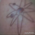 Фото рисунка тату атом 06.10.2018 №059 - tattoo atom - tatufoto.com