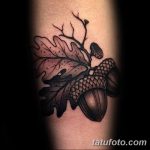Фото рисунка тату дерево дуб 20.10.2018 №005 - tattoo tree oak drawing - tatufoto.com
