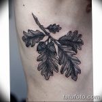 Фото рисунка тату дерево дуб 20.10.2018 №064 - tattoo tree oak drawing - tatufoto.com