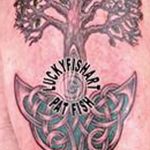 Фото рисунка тату дерево дуб 20.10.2018 №094 - tattoo tree oak drawing - tatufoto.com