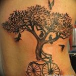 Фото рисунка тату дерево дуб 20.10.2018 №100 - tattoo tree oak drawing - tatufoto.com