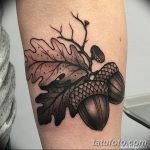 Фото рисунка тату дерево дуб 20.10.2018 №127 - tattoo tree oak drawing - tatufoto.com