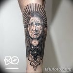 Фото рисунка тату индианка 30.10.2018 №028 - tattoo indian - tattoo-photo.ru
