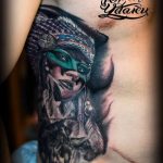 Фото рисунка тату индианка 30.10.2018 №078 - tattoo indian - tattoo-photo.ru