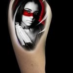 Фото рисунка тату индианка 30.10.2018 №080 - tattoo indian - tattoo-photo.ru