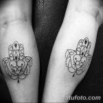 Фото рисунка тату хамса 20.10.2018 №022 - hamsa tattoo drawing - tatufoto.com