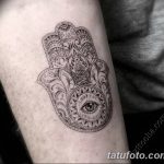 Фото рисунка тату хамса 20.10.2018 №046 - hamsa tattoo drawing - tatufoto.com