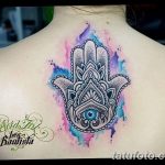 Фото рисунка тату хамса 20.10.2018 №131 - hamsa tattoo drawing - tatufoto.com