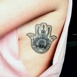 Фото рисунка тату хамса 20.10.2018 №145 - hamsa tattoo drawing - tatufoto.com