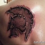 Фото рисунка тату шлем спартанца 09.10.2018 №078 - spartan helmet tattoo - tatufoto.com