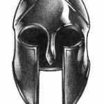 Spartan Helmet Drawing Spartan Helmet Drawing Best 25+ Spartan H