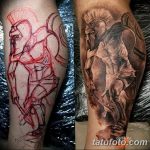 Фото рисунка тату шлем спартанца 09.10.2018 №155 - spartan helmet tattoo - tatufoto.com