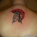 Фото рисунка тату шлем спартанца 09.10.2018 №163 - spartan helmet tattoo - tatufoto.com
