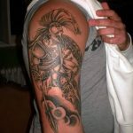 Фото рисунка тату шлем спартанца 09.10.2018 №168 - spartan helmet tattoo - tatufoto.com
