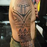 Фото рисунка тату этника 09.10.2018 №010 - ethnic tattoo - tatufoto.com