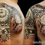 Фото рисунка тату этника 09.10.2018 №024 - ethnic tattoo - tatufoto.com