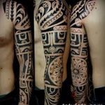 Фото рисунка тату этника 09.10.2018 №131 - ethnic tattoo - tatufoto.com