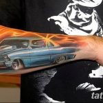 Фото рисунка татуировки автомобиль 29.10.2018 №048 - tattoo car drawing - tatufoto.com