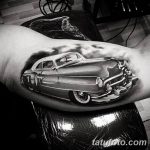 Фото рисунка татуировки автомобиль 29.10.2018 №055 - tattoo car drawing - tatufoto.com