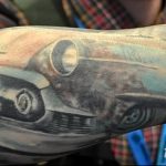 Фото рисунка татуировки автомобиль 29.10.2018 №102 - tattoo car drawing - tatufoto.com