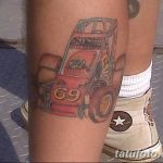 Фото рисунка татуировки автомобиль 29.10.2018 №129 - tattoo car drawing - tatufoto.com