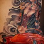 Фото рисунка татуировки автомобиль 29.10.2018 №130 - tattoo car drawing - tatufoto.com