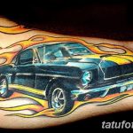 Фото рисунка татуировки автомобиль 29.10.2018 №134 - tattoo car drawing - tatufoto.com