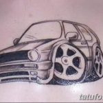 Фото рисунка татуировки автомобиль 29.10.2018 №149 - tattoo car drawing - tatufoto.com