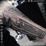 Фото рисунка татуировки автомобиль 29.10.2018 №182 - tattoo car drawing - tatufoto.com