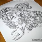Фото современные эскизы тату 22.10.2018 №043 - modern sketches tattoo - tatufoto.com