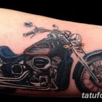 Фото тату мотоцикл 27.10.2018 №007 - motorcycle tattoo photo - tatufoto.com
