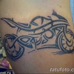 Фото тату мотоцикл 27.10.2018 №008 - motorcycle tattoo photo - tatufoto.com