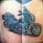 Фото тату мотоцикл 27.10.2018 №064 - motorcycle tattoo photo - tatufoto.com