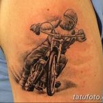 Фото тату мотоцикл 27.10.2018 №086 - motorcycle tattoo photo - tatufoto.com