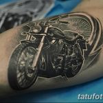 Фото тату мотоцикл 27.10.2018 №112 - motorcycle tattoo photo - tatufoto.com