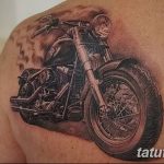 Фото тату мотоцикл 27.10.2018 №141 - motorcycle tattoo photo - tatufoto.com