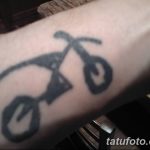 Фото тату мотоцикл 27.10.2018 №155 - motorcycle tattoo photo - tatufoto.com